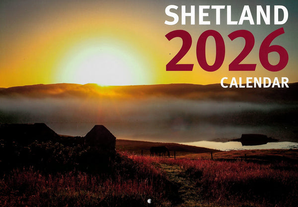 Shetland Scenic Calendar 2026