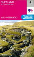 OS Landranger 4 - South Mainland